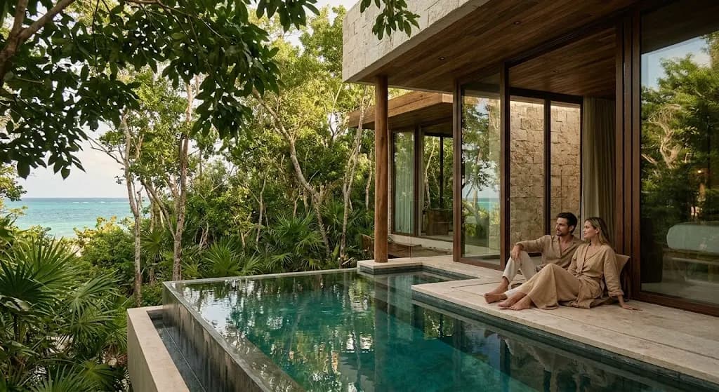 Grupo Daxi — villa con alberca en la selva